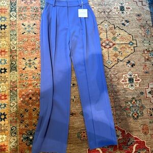 Favorite Daughter Vibrant Blue High-Waisted Trousers